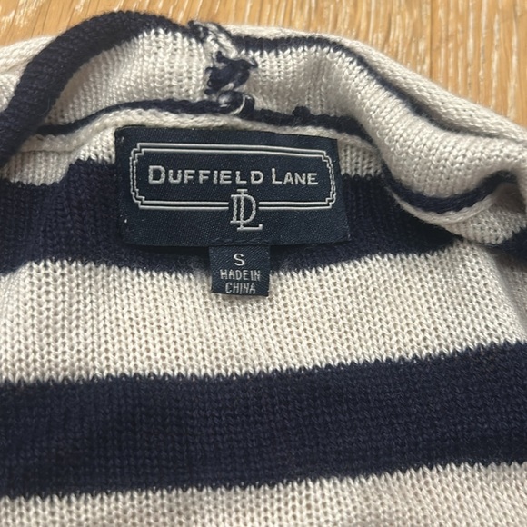 Duffield Lane Cashmere Blend Sweater Cardigan - Picture 5 of 8
